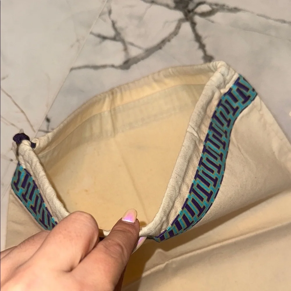 Tory Burch Dust Bag w Logo Self Tie